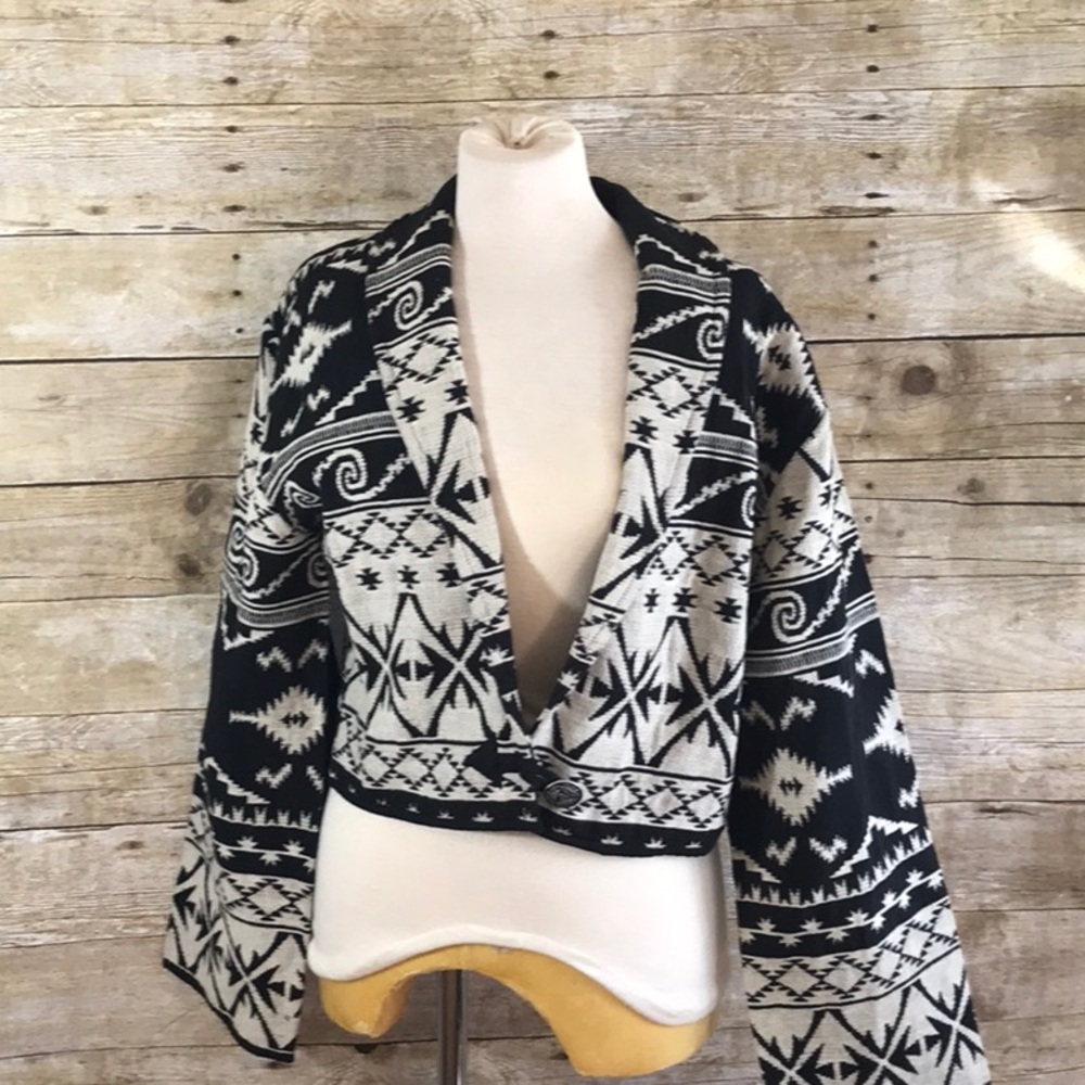 Flashback Cropped Jacket - image 1